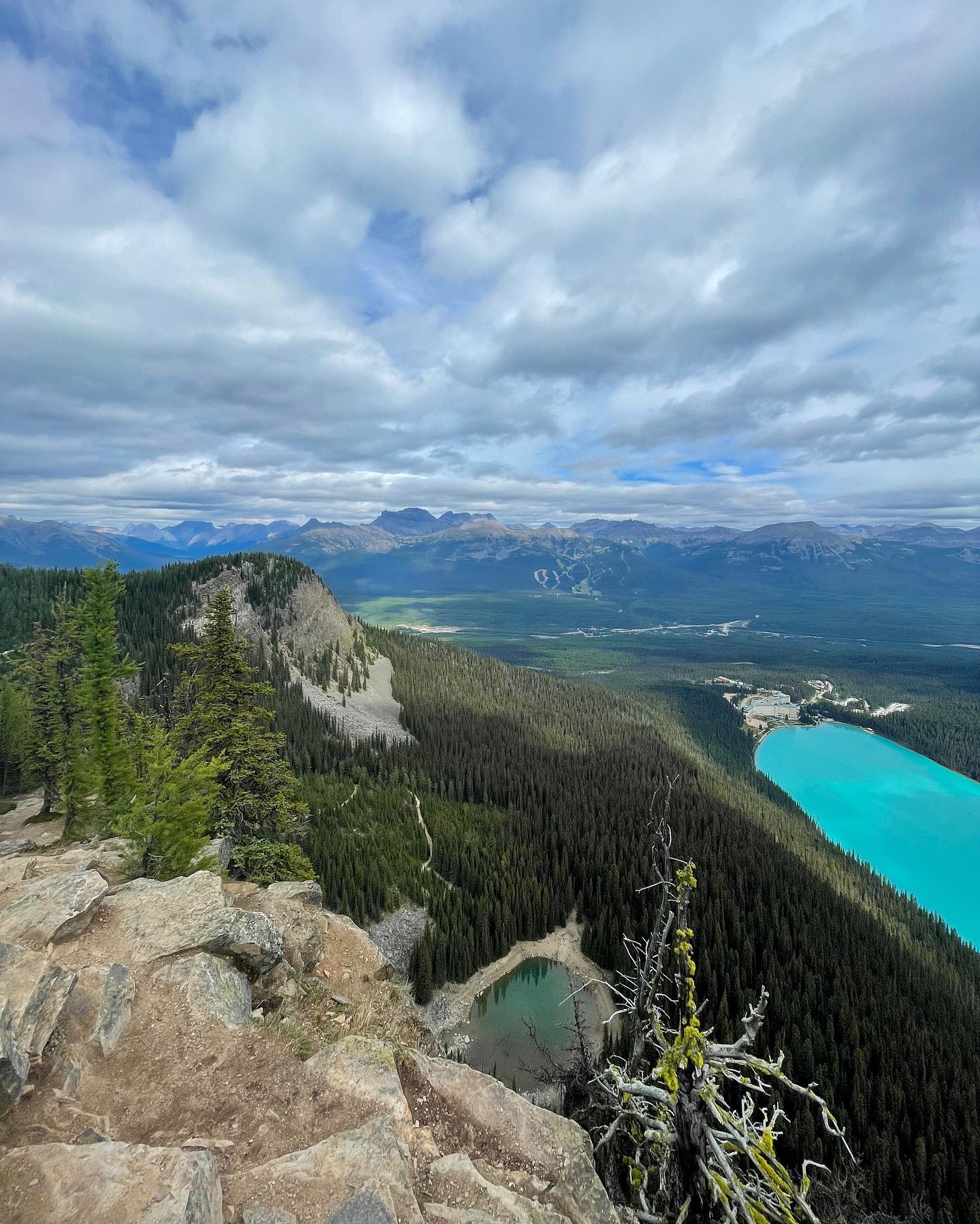Vue de Lac Louise