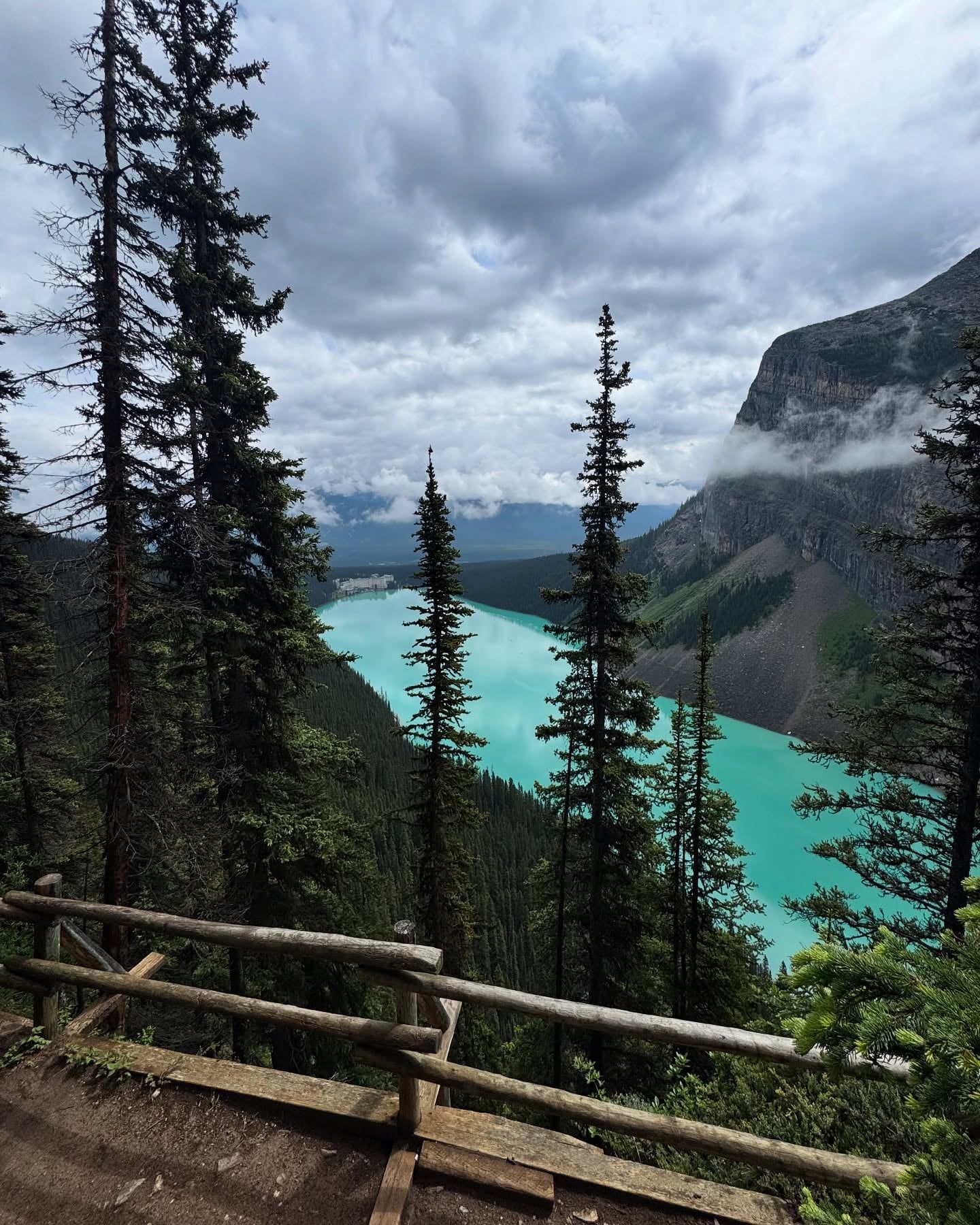 Vue de Lac Louise